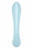Masażer wibrator Satisfyer Triple Oh light blue